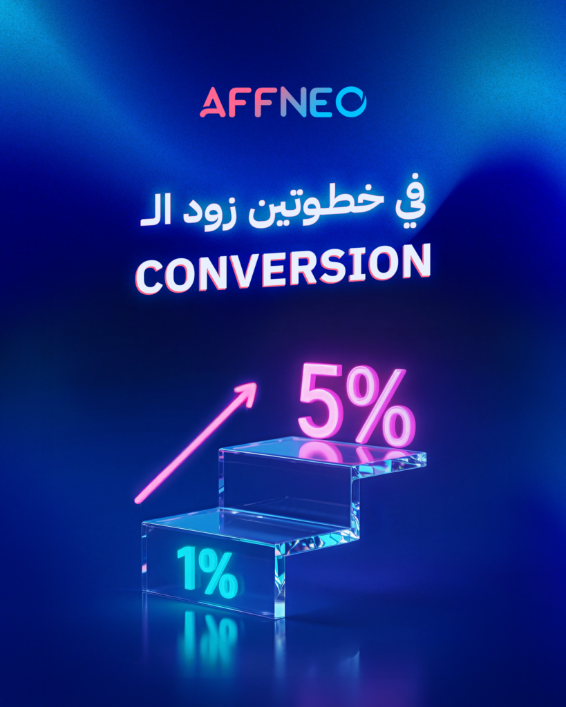 Affiliate Marketing design: Boost conversions from 1% to 5% using specific results and real social proof on AFFNEO platform.