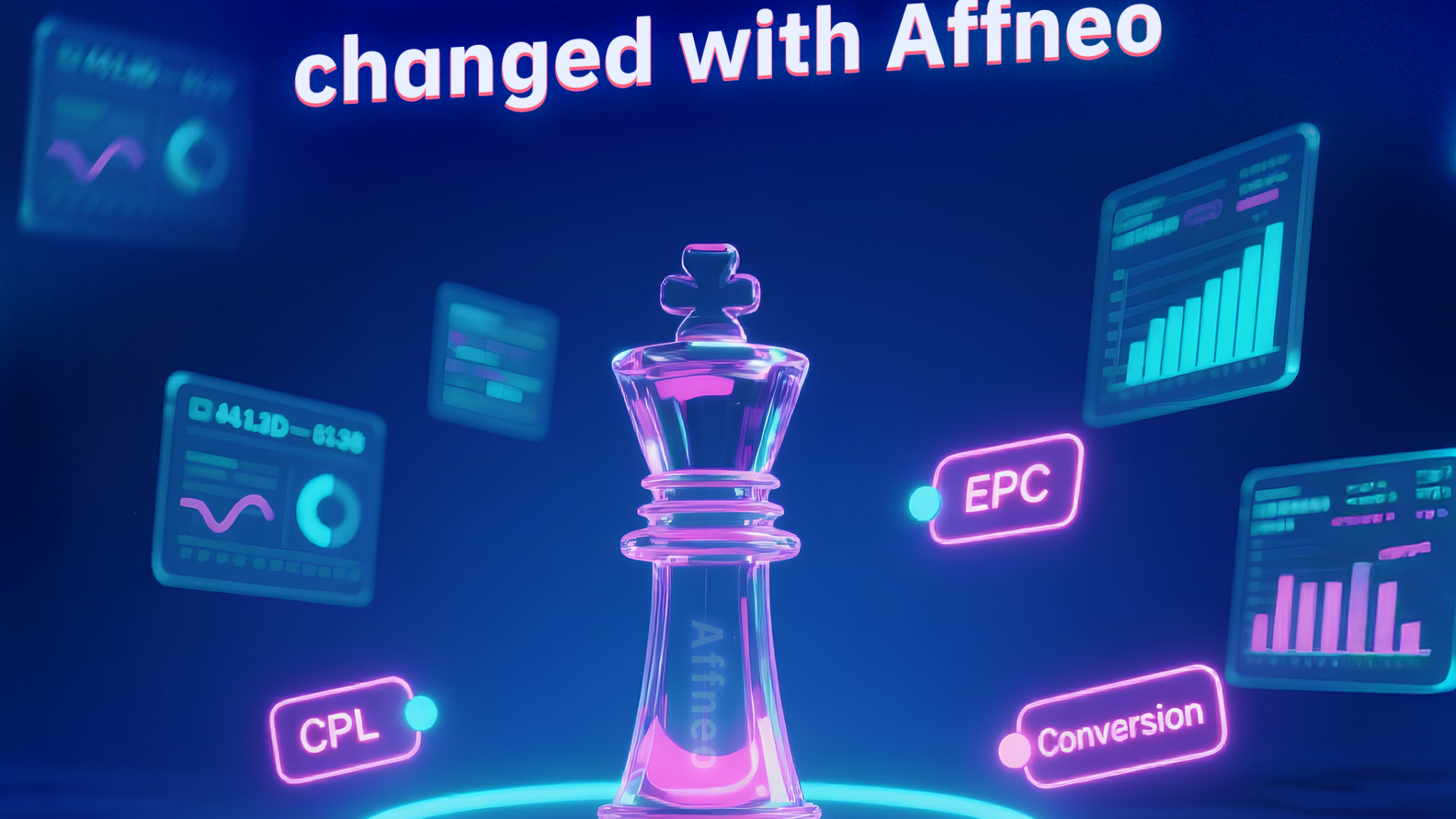 Affneo Affiliate Marketing platform transparency dashboard and high-ticket CPL offers