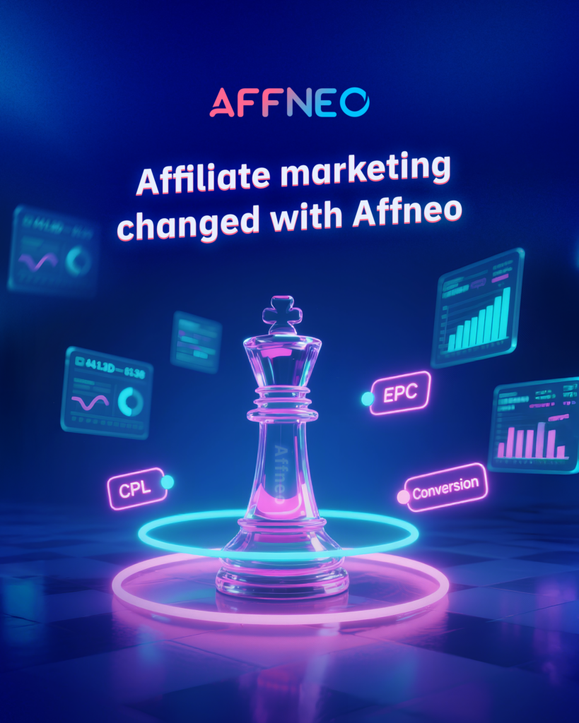 Affneo Affiliate Marketing platform transparency dashboard and high-ticket CPL offers