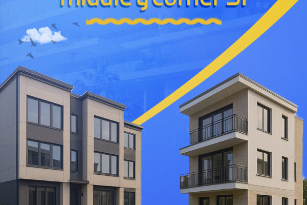 corner unit vs middle unit comparison – real estate buying guide showing price difference, privacy, ventilation and investment value