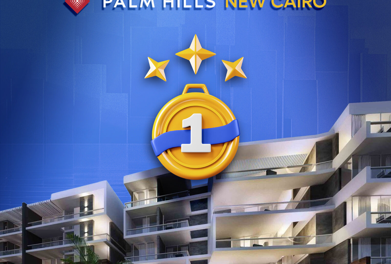 Palm Hills New Cairo modern apartments with green spaces and prime location